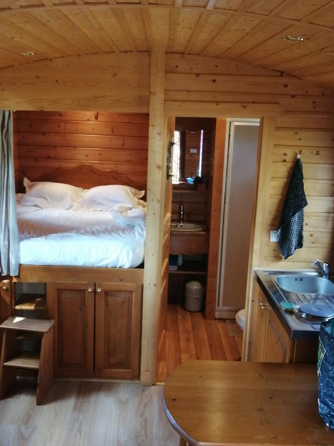 Les Roulottes De La Ferme Des Chanaux Saint-Julien-d'Ance Экстерьер фото