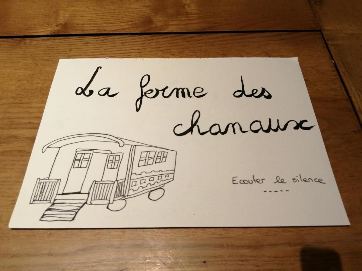 Les Roulottes De La Ferme Des Chanaux Saint-Julien-d'Ance Экстерьер фото